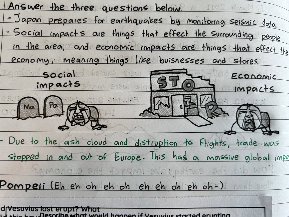 geogwatts's tweet photo. I have one student this year who draws the best illustrations in his Geography book 🌍🌋 https://t.co/9VBc3wbQtp