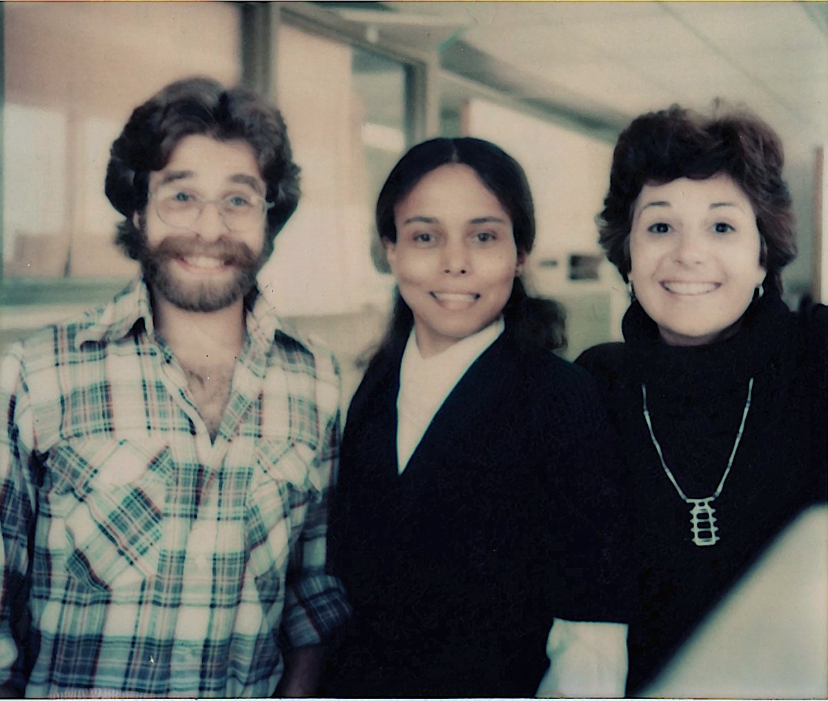 #Animation Throwback: Ed Wexler, Brenda Banks, and Louise Zingarelli at Bakshi Productions, Inc. during the making of the #LordOfTheRings in 1978.
