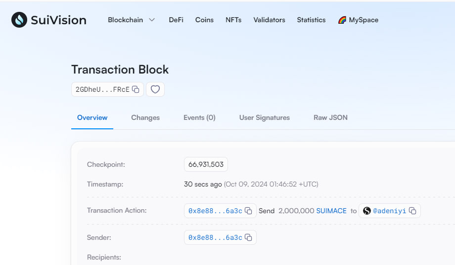 suimace_'s tweet photo. Bought and sent 2M $SUIMACE to Co-founder of Sui Network. @EmanAbio
https://t.co/8JvWRmuClG
#SUIMACE $SUI https://t.co/yqIxYbsoZF
