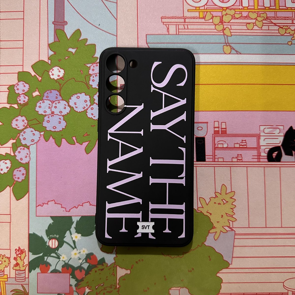 wafflebie's tweet photo. ˗ˋˏ°• #bywaffle┊wts lfb ph •°ˎˊ˗

say the name case samsung s23 plus 
    ↳ from notifstudio | ₱200 + lsf
    ↳ mop: gcash | mod: direct j&amp;t
    ↳ loc: general santos city

dm for more queries! ᵕ̈

#. seventeen svt phone casing https://t.co/BUsdWu6FOG