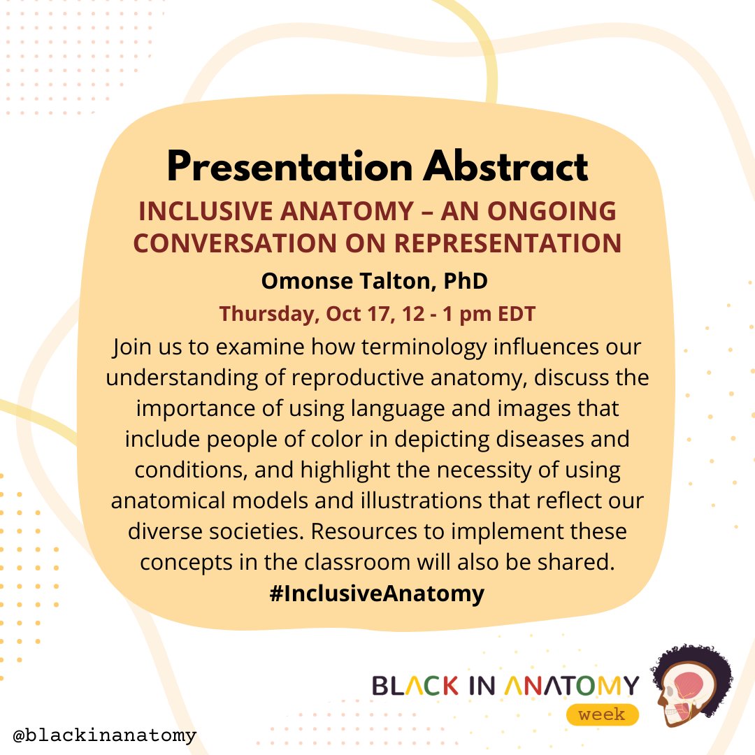 Black in Anatomy tweet media