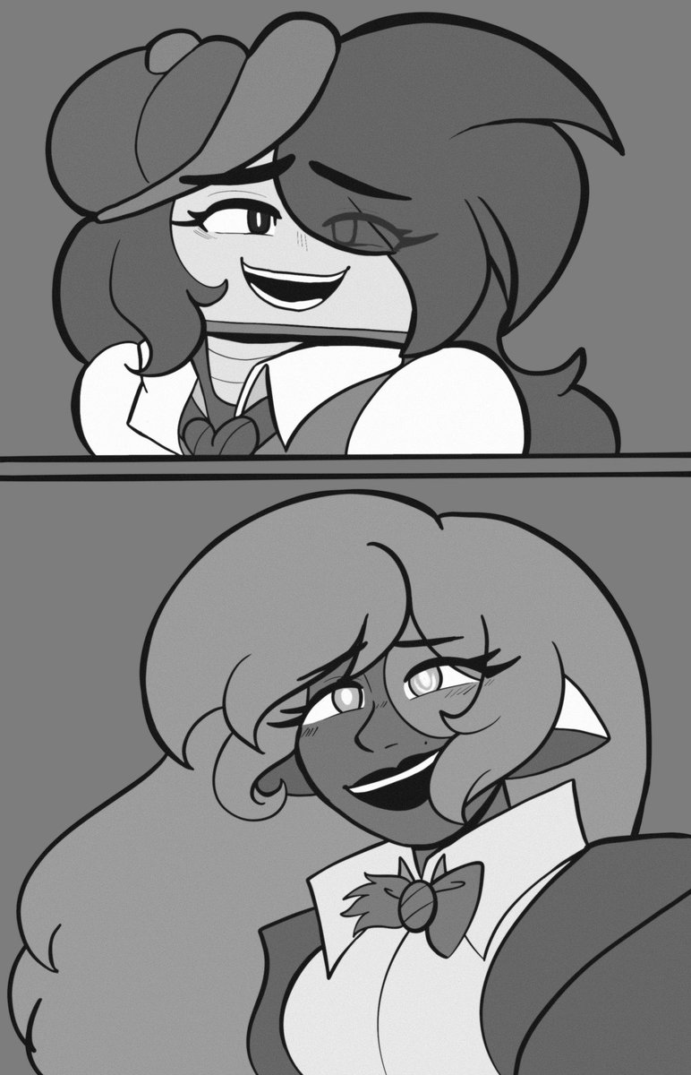 MsGalaxy12's tweet photo. I heard it’s lesbian visibility day! 
Shoutout to my doomed Yuri because of a certain anime episode that came out a few days ago 

#Aphrodesia #ADKT #AphrodesiaOC https://t.co/QkwRZKM8GR