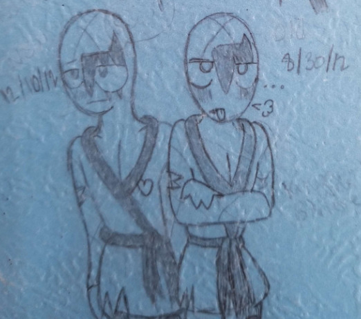 Dood1ebug's tweet photo. His name is Sue hes a cat dragon mix that teaches a literature class He used to be a pokemon and then changed to a human, lastly this little creature since majority of my non-fandom characters aren't human.
(Couple of old drawings, last two where for his 10th year 2 years ago) https://t.co/0fZJqAsYlw