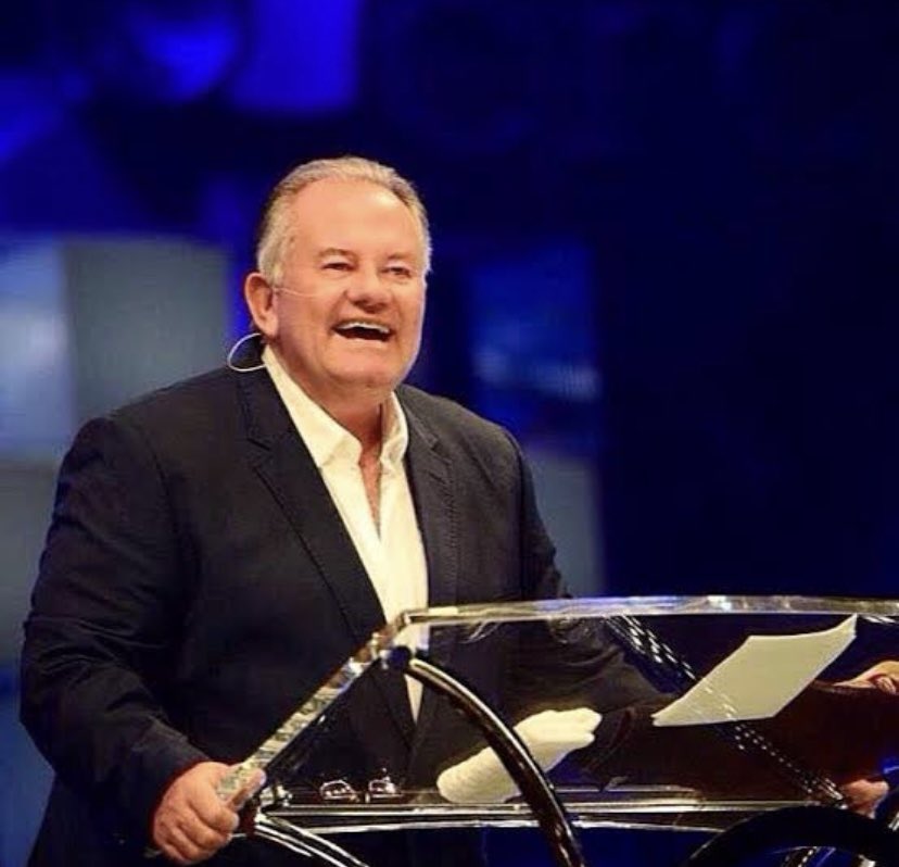 I will always remember his convicting altar call saying, “Don’t run FROM God, run TO God!!!”

Blessed are those who die in the Lord. 

Now you get to rest with our Lord Jesus Christ Pastor Ray McCauley. 💐