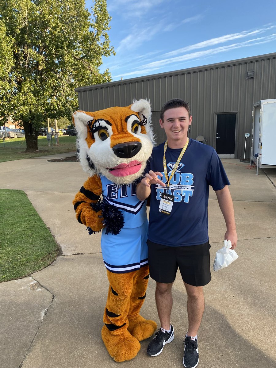 Michael Delaney (@michael1delaney) on Twitter photo Thank you <a href="/ETBUCoachRu/">Coach Ruzicka</a> for the game invite. I had a great time watching the game and meeting with your coaches and seeing the campus! <a href="/WERaiderFB/">Wylie East Raiders Football</a> Thank you <a href="/ETBUCoachRu/">Coach Ruzicka</a> for the game invite. I had a great time watching the game and meeting with your coaches and seeing the campus! <a href="/WERaiderFB/">Wylie East Raiders Football</a>