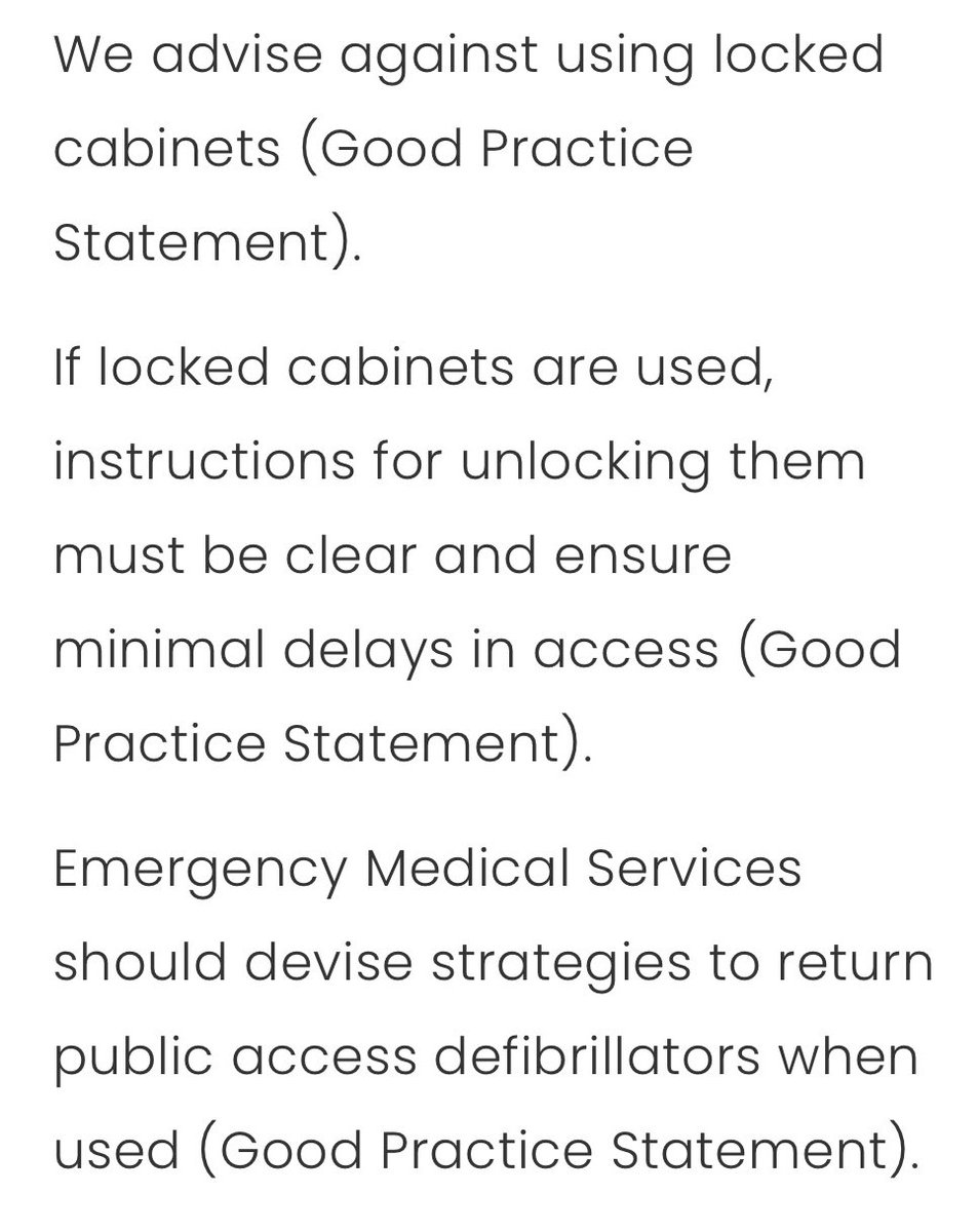 Dr Janet Bray (@dr_jbray) on Twitter photo Our <a href="/Ilcor_org/">ILCOR</a> treatment recommendations for locked #AED cabinets are open for public comment for the next two weeks.
costr.ilcor.org/document/aed-a…
<a href="/ARC_resus/">Australian Resuscitation Council</a> <a href="/HeartCPR/">AHA CPR & First Aid</a> <a href="/ERC_resus/">ERC - European Resuscitation Council</a> Our <a href="/Ilcor_org/">ILCOR</a> treatment recommendations for locked #AED cabinets are open for public comment for the next two weeks.
costr.ilcor.org/document/aed-a…
<a href="/ARC_resus/">Australian Resuscitation Council</a> <a href="/HeartCPR/">AHA CPR & First Aid</a> <a href="/ERC_resus/">ERC - European Resuscitation Council</a>