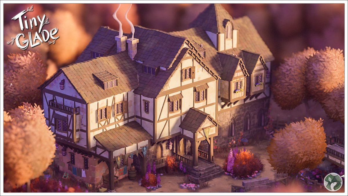 symtherin's tweet photo. I built a Medieval Tavern in #TinyGlade 🍻 You can check out the speed build here:          
     --> https://t.co/sVC9CLTGua https://t.co/fPoFqAFD4e