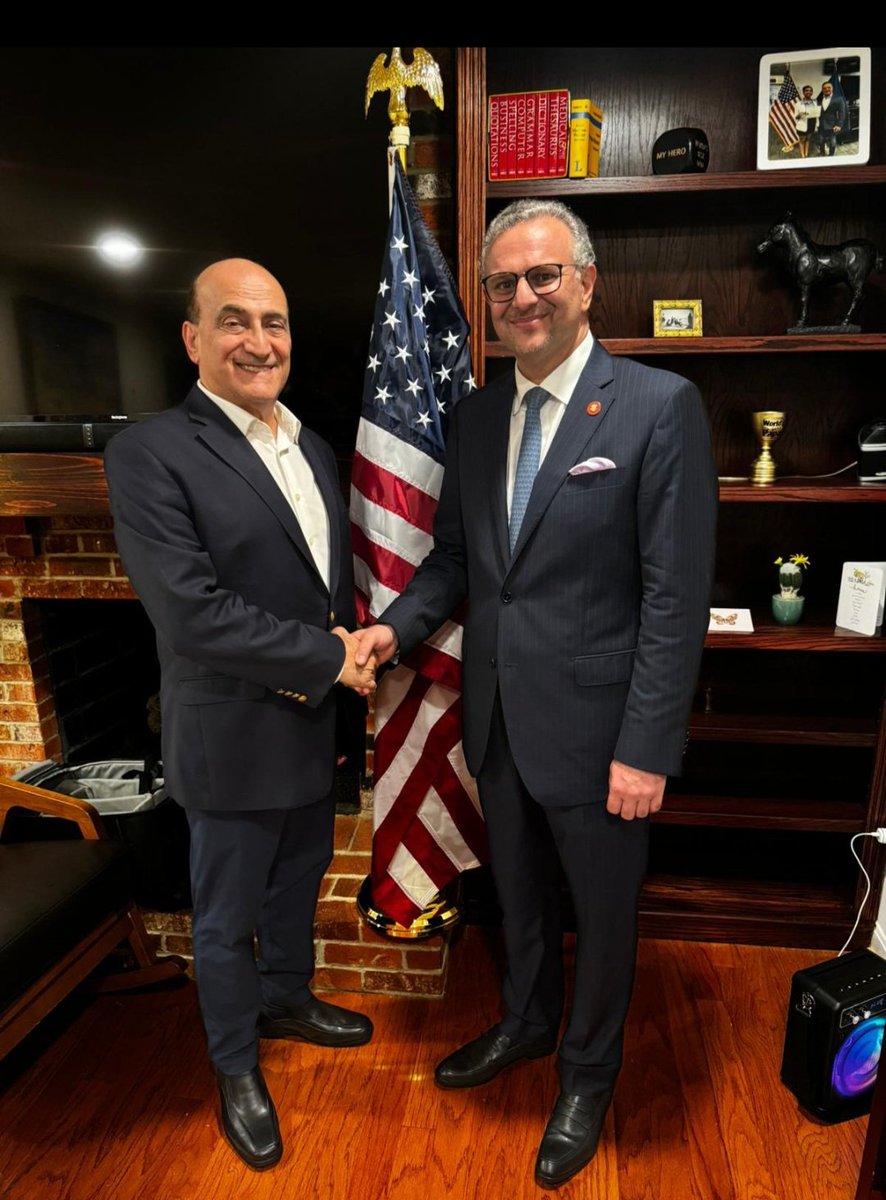 WalidPhares's tweet photo. I was honored to be invited to join and speak at a Middle East American event organized by @entifadh Qanbar, endorsed by the #AMCD American Mideast Coalition for @realDonaldTrump, and under the auspices of #DrMassadBoulos #Trump's envoy to Middle East, Arab, and Muslim communities of America. 

The event, held in Virginia, was very successful and attended by leaders from many communities including Syrians, Lebanese, Iraqis, Kurds, Iranians, Sudanese, Egyptians, Chaldeans, Assyrians, Armenians, Turks, Yemenis, Afghans, and others. Dr Boulos spoke on Trump's policies, and I spoke on the growing challenges in the Middle East. We both engaged with participants