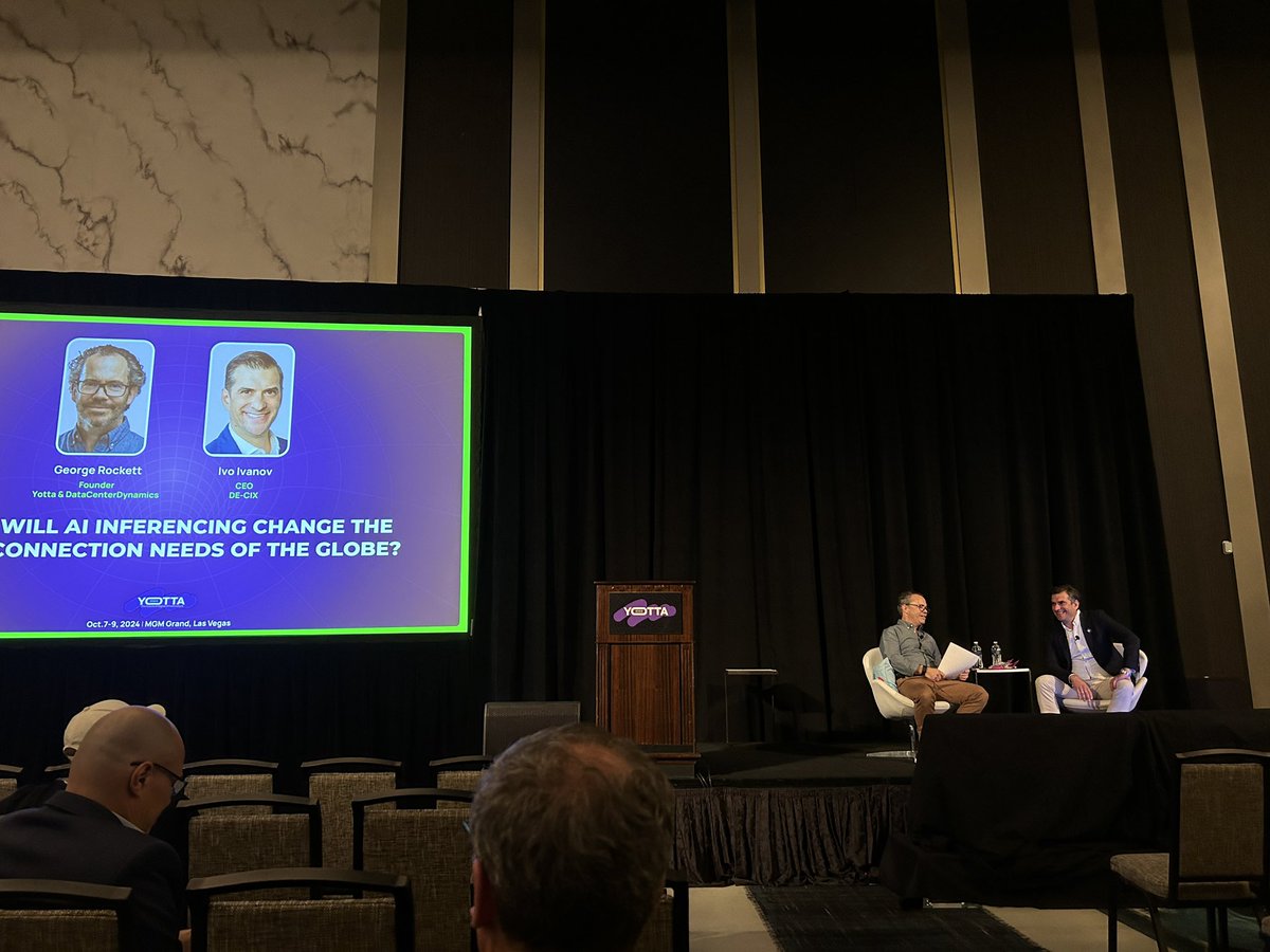 Day one at #Yotta2024 and we’re having the best time with our data center partners and industry friends. Come visit us at booth 407. #ConnectivityIsKey