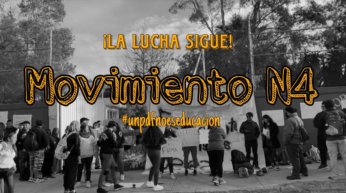 normalista13445's tweet photo. ¡Mensaje de estudiantes! 
GRACIAS POR TANTO.
SEGUIMOS EN LA LUCHA.
#unpdfnoeseducacion
#laluchasigue
#normalistasunidos https://t.co/obNkaRssbx