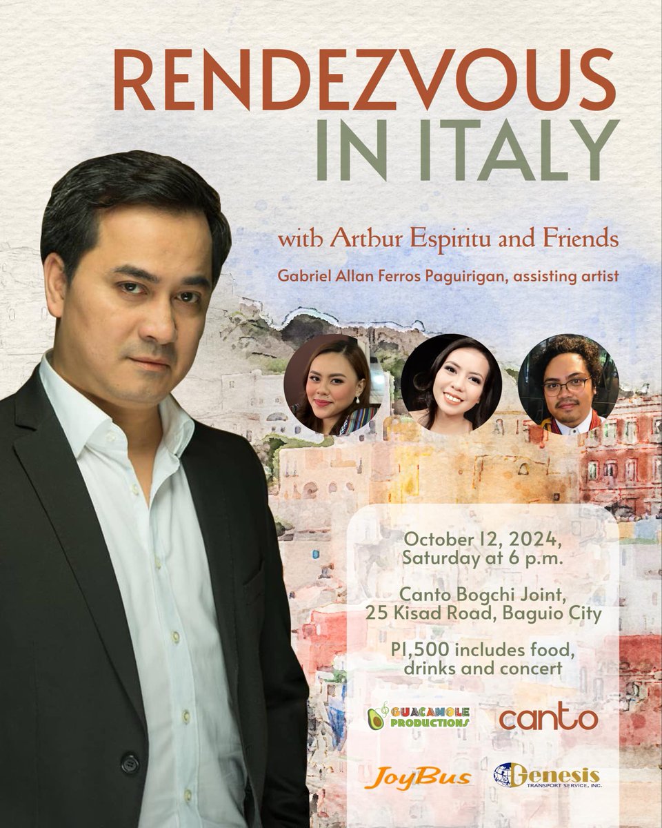 #Tenor #ArthurEspiritu in #Baguio