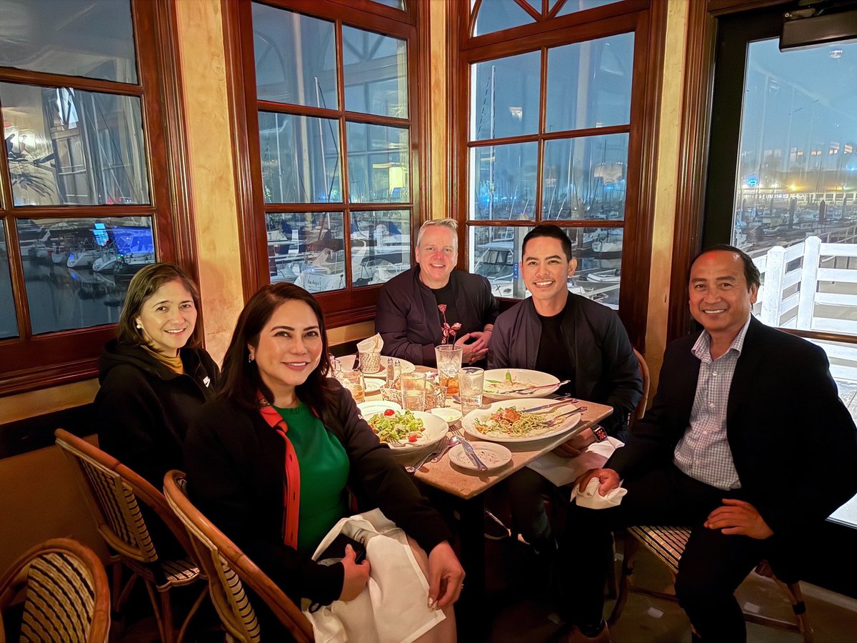 Cheesecake Factory at Redondo Beach with the Bay View