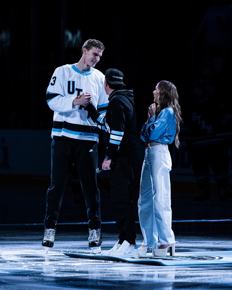 Utah Jazz (@utahjazz) on Twitter photo he’s from finland, of course he can skate 🇫🇮😂🩵
#TakeNote | <a href="/utahhockeyclub/">Utah Mammoth</a> he’s from finland, of course he can skate 🇫🇮😂🩵
#TakeNote | <a href="/utahhockeyclub/">Utah Mammoth</a>