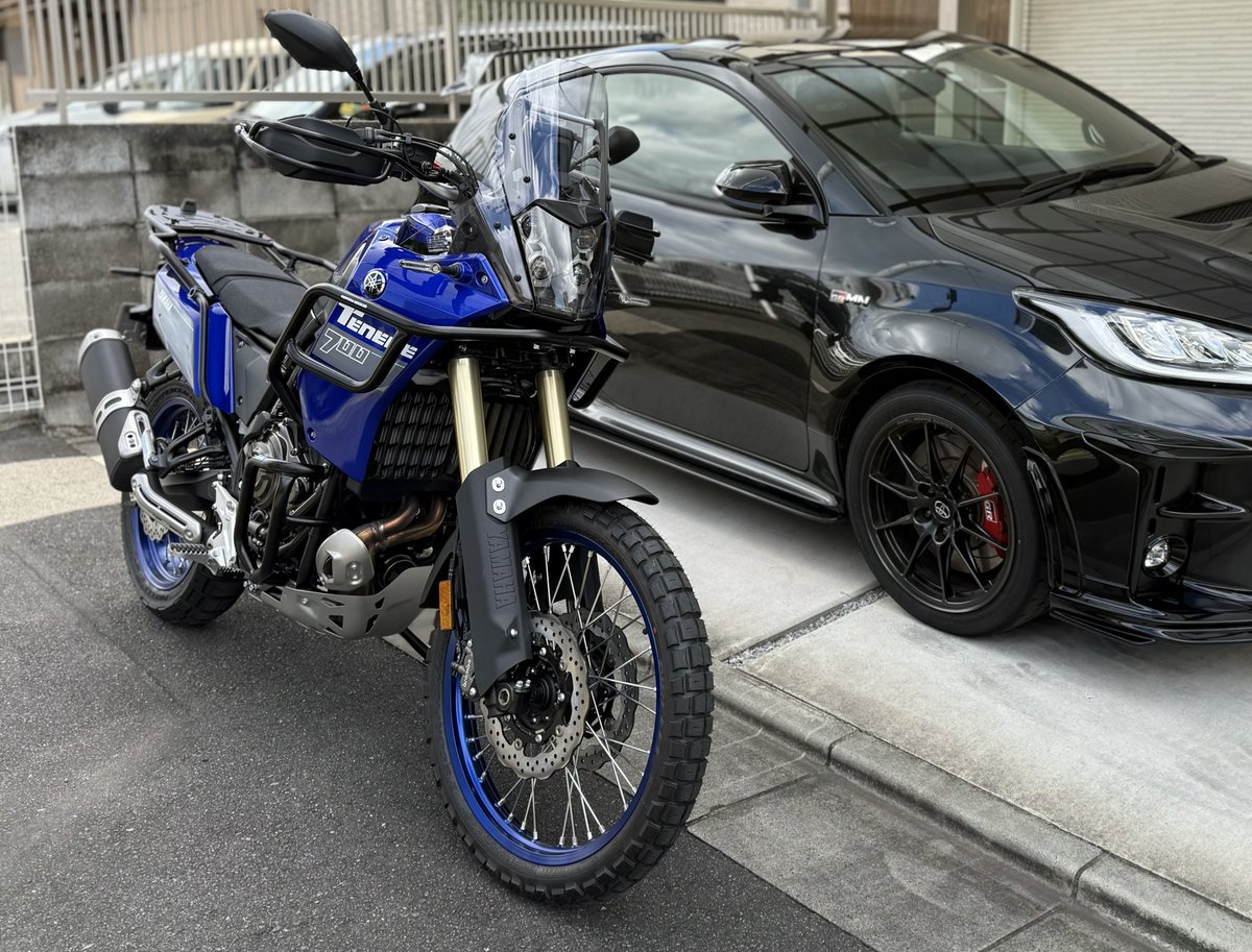mnstenere's tweet image. テネレ700本日納車してもらいました
林道行くぞ！
#テネレ700
#tenere700