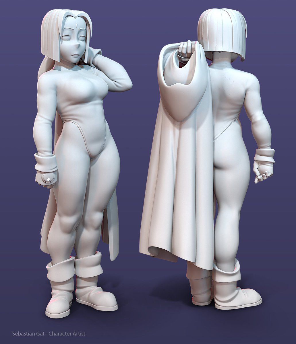 Happy ✨#PortfolioDay 📷Im Sebastian! Im a 3D character artist who loves making all sorts of people and creatures!  

Im currently looking for Full time opportunities so dont hesitate to reach out! You can see more of my portfolio in my bio or the post below this!