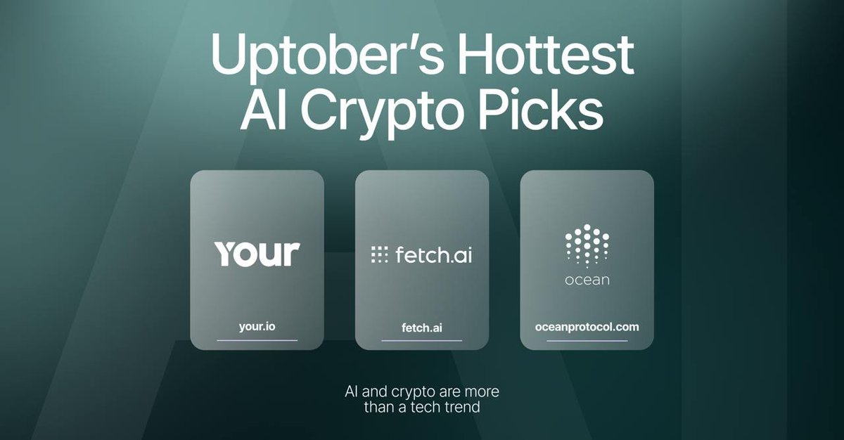 CryptoViet Info (@cryptovietinfo) on Twitter photo 🚀 YOUR AI is one of the top 3 choices in the AI Crypto space this #Uptober, featured on <a href="/bitcoinist/">Bitcoinist.com</a>!
This October, three AI crypto projects making waves are <a href="/yourtokens/">YOUR AI</a>, <a href="/Fetch_ai/">Fetch.ai</a>, and <a href="/oceanprotocol/">Ocean Protocol</a>.
With an expanding network of over 200 major web stores and 25,000 content 🚀 YOUR AI is one of the top 3 choices in the AI Crypto space this #Uptober, featured on <a href="/bitcoinist/">Bitcoinist.com</a>!
This October, three AI crypto projects making waves are <a href="/yourtokens/">YOUR AI</a>, <a href="/Fetch_ai/">Fetch.ai</a>, and <a href="/oceanprotocol/">Ocean Protocol</a>.
With an expanding network of over 200 major web stores and 25,000 content