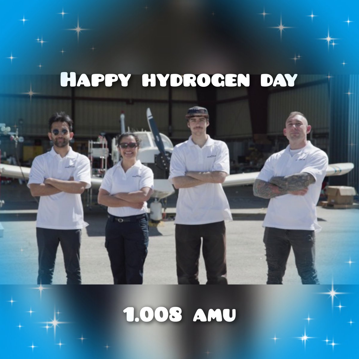 HydroplaneAero's tweet photo. Happy #HydrogenDay from our team to yours! #ItIsEasyBeingGreen with #GreenHydrogen https://t.co/dzTJasAfj1
