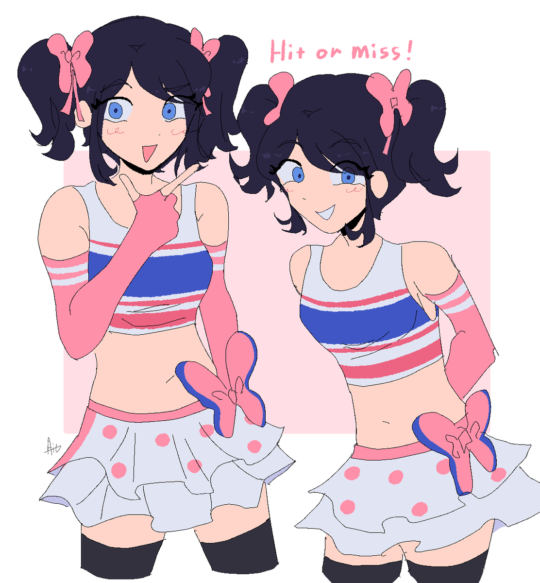 theadrieliu's tweet photo. i don’t rlly like how this turned out but! day 8 of cringetober :’) the theme was dead meme! so i drew one of my favorite memes of all time heh #hitormiss #hitormissgirl #deadmeme #nicoyawaza #cringetober #cringetober2024 #hitormissiguesstheynevermisshuh #lovelive #lovelivememes https://t.co/7ZKxa19kNg