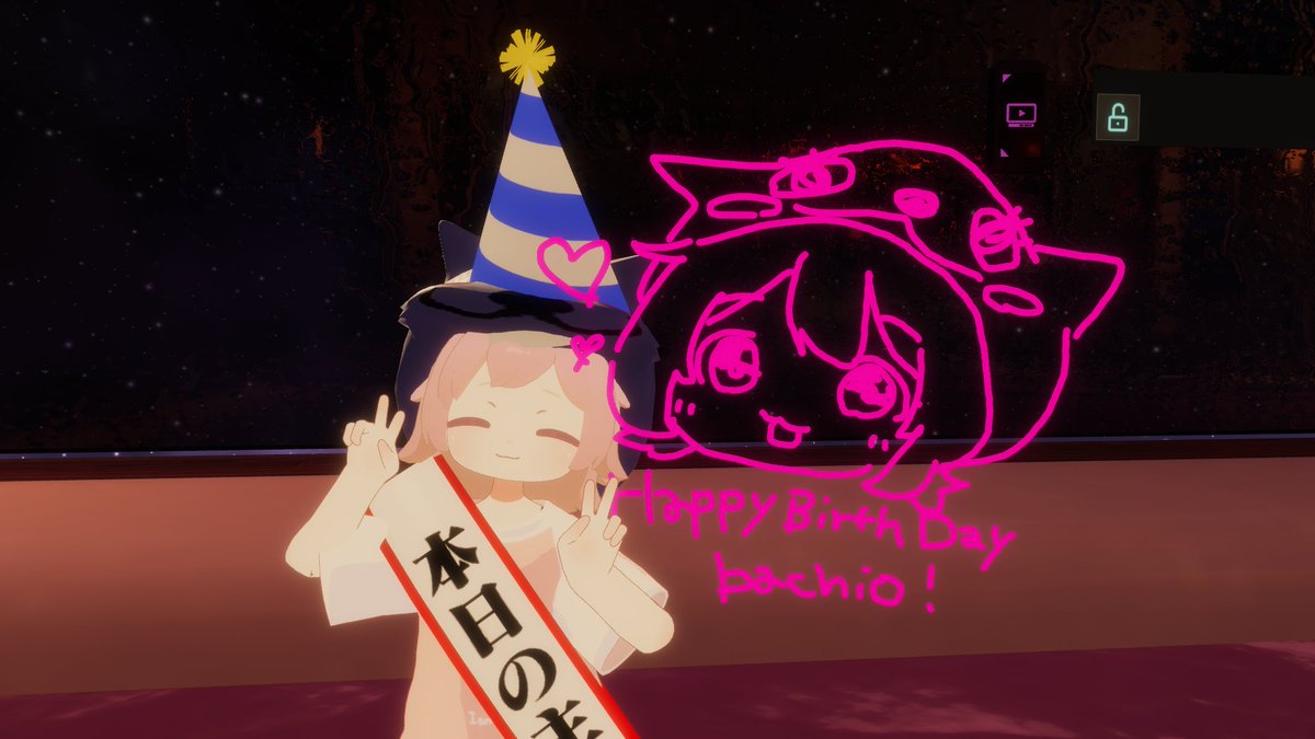bachioooo's tweet photo. VRC用アカウント作りました～
#VRChat https://t.co/WnhGRyEpzV