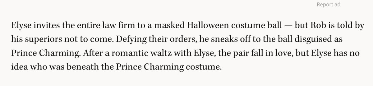 lexlanham's tweet photo. 🚨🚨🚨📣📣📣

i have just learned there is a HALLMARK HALLOWEEN MOVIE about TRADEMARK INFRINGEMENT starring taylor townsend from the OC the trademark lawyer is prince charming THIS IS NOT A DRILL

🚨🚨🚨📣📣📣 https://t.co/TEQKec7akJ