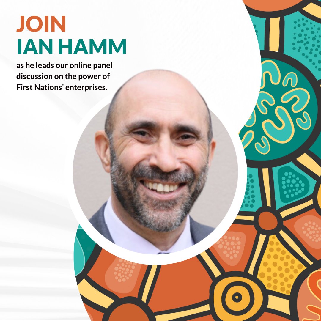 Meet Ian Hamm, our event facilitator and Director of Community First Development. Join his discussion on First Nations' enterprises. Register now: eventbrite.com.au/e/new-research… #FirstNationsLeadership #CommunityEnterprises #IndigenousBusiness