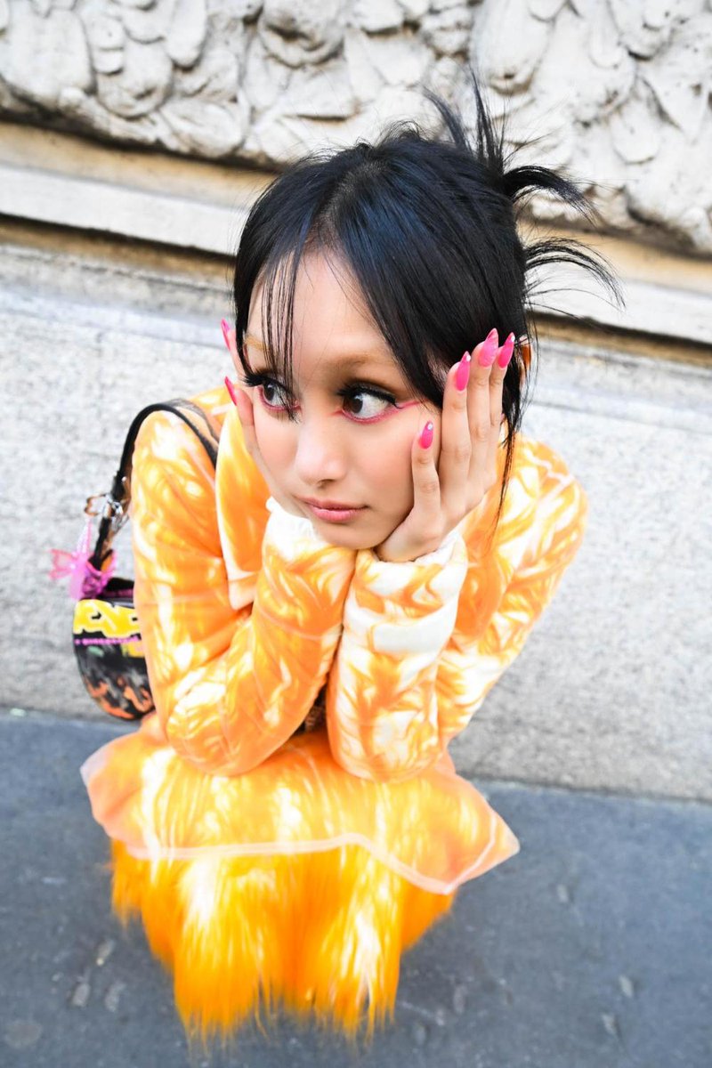 fashionsnap's tweet photo. 「いつもリアルでありのまま、全力でぶちかましたい」
忽那汐里が「ディーゼル」のショーのためにミラノへ渡航。そこで体験した刺激的な日々を追う。
（PR）
https://t.co/j9BR9z2hnu
#DieselSS25 https://t.co/5KAPz293DP