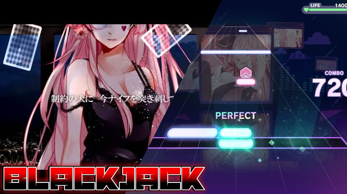 Warihima_Min's tweet photo. 2024年10月9日の動画はこちら！

【4周年⑧】新曲『Blackjack』が追加！！【プロセカ】#shorts
https://t.co/IdzgdBOJMX https://t.co/eGB6zm4Rag