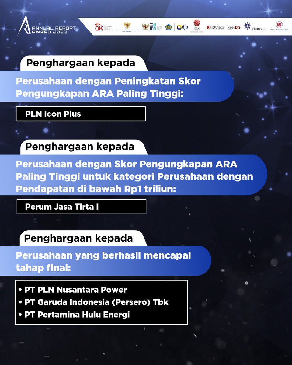 IDX_BEI's tweet image. Sampai jumpa di ARA 2025!

#ARA2024 #AkuInvestorSaham #PahamPunyaPantau #BursaEfekIndonesia #IndonesiaStockExchange #PasarModal #BelajarSaham