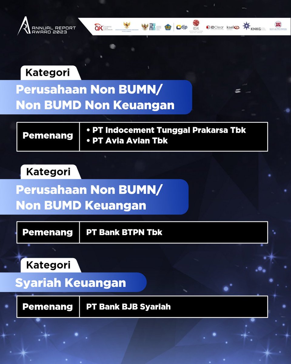 IDX_BEI's tweet image. Sampai jumpa di ARA 2025!

#ARA2024 #AkuInvestorSaham #PahamPunyaPantau #BursaEfekIndonesia #IndonesiaStockExchange #PasarModal #BelajarSaham