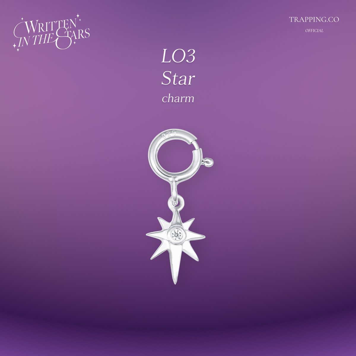 Trapping_co's tweet image. ✨ Trapping x LingOrm
Written in the Stars Collection  เพราะโชคชะตากำหนดให้เราได้เจอกัน✨

🌌Celestial Object NO.4: LOLO (Charms)

LO1 - Doggy Bunny 🦮🐰
LO2 - HalfMoon 🌙
LO3 - Star ⭐️
LO4 - Comet 💫

#TrappingxLingOrm
#WrittenInTheStars
#โชคชะตากำหนดให้เราได้เจอกัน
#LingOrm