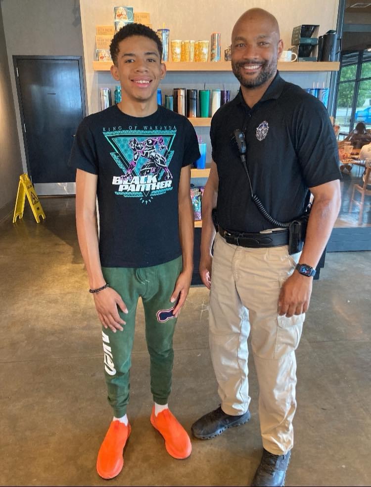 Former Jr Explorer Joshua Puga and his mother, Dallas Commissioner Christina Puga (District 8), attended tonight's meeting. Joshua spoke of how this program instilled responsibility, time management, and preserverance. Thank you for setting the best example! 🏌️‍♂️ <a href="/DallasPD/">Dallas Police Dept</a>