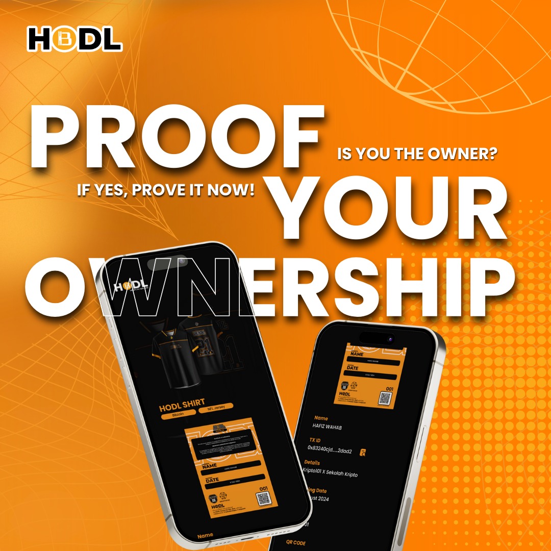 101hodlgroup's tweet photo. Imagine owning a piece of fashion that’s verifiable on the blockchain. 🔗 HODL Fashion lets you prove exclusive ownership of your apparel with a simple scan! #Web3Fashion #DigitalID #Solana https://t.co/vce6QFLNCJ