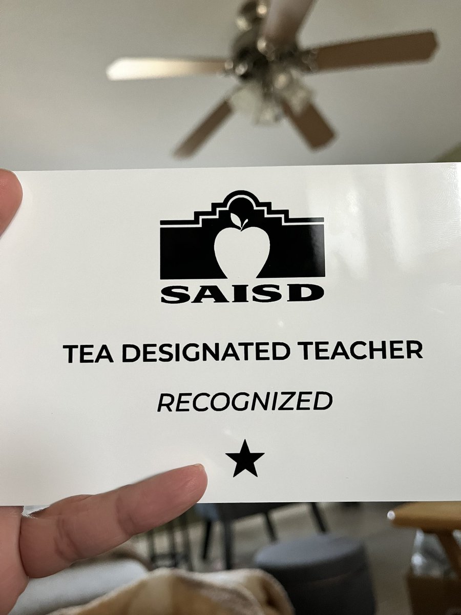So proud of my husband for earning a distinction in his district!! 🥳🥳