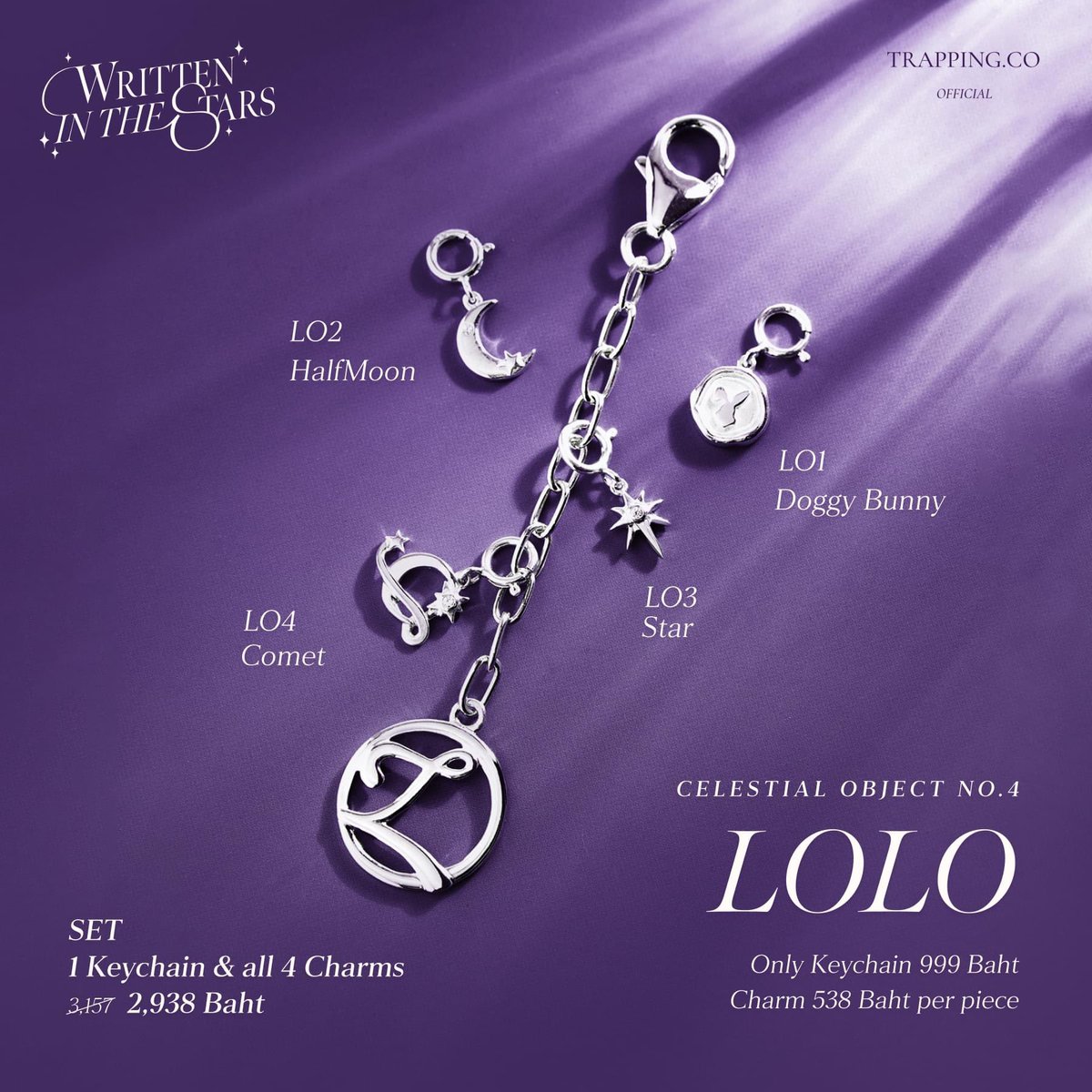 LingOrm_BH's tweet image. โชคชะตาทุกชิ้นถูกออกแบบด้วยหัวใจ ไว้รอให้ความรักมาครอบครอง 💜👩🏻‍❤️‍👩🏼✨

เตรียมจับจองเป็นเจ้าของพร้อมกันในวันที่ 
🗓️25 ตุลาคม 2567 
📍ทาง trapping-co.com

#TrappingxLingOrm
#WrittenInTheStars 
#โชคชะตากำหนดให้เราได้เจอกัน 
#LingOrm 
#หลิงออม
#หลิงหลิงคอง
#ออมกรณ์นภัส