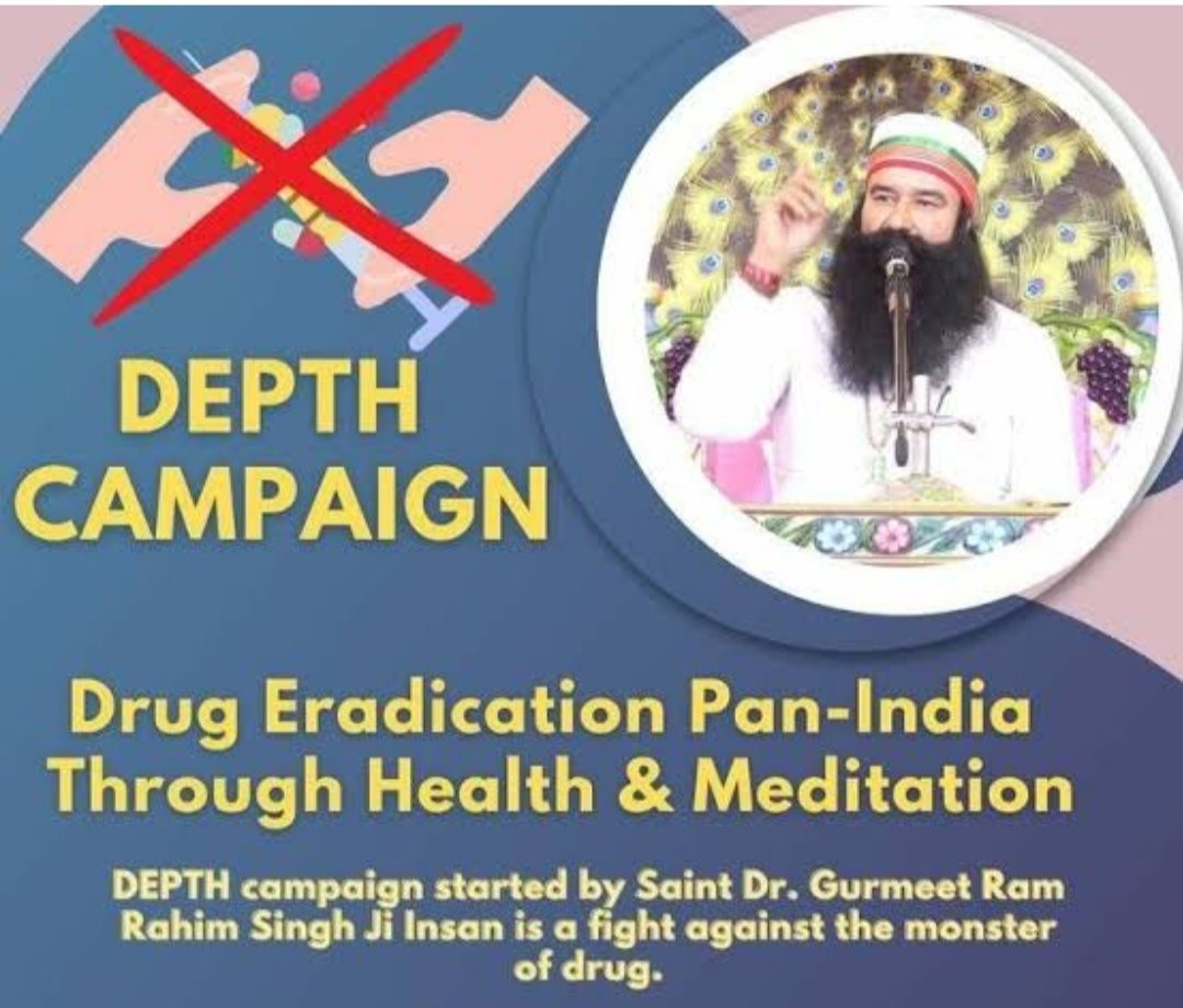 neha_educator's tweet image. Addiction is a very bad habit that puts the future of an entire family at risk.#DepthCampaign Today’s youth are wasting their lives by falling into the trap of drugs, alcohol, intoxicating substances, etc. Addiction hollows out a person from within.Source Ram Rahim.