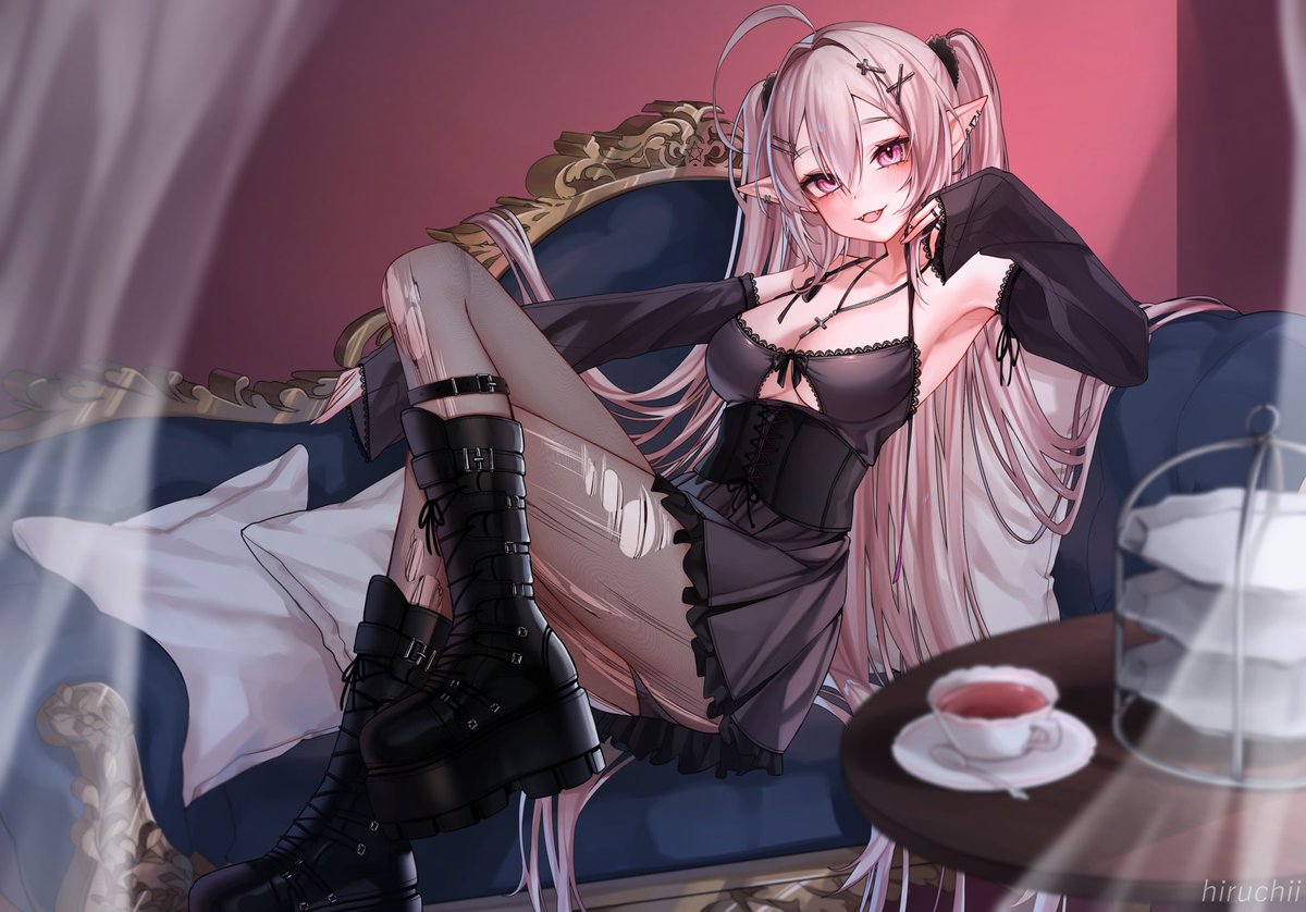 Hiruruchyan's tweet image. hii im hiruchii !! i love drawing cute pretty girls very muchhh &amp;gt;_&amp;lt;💓 
#PortfolioDay