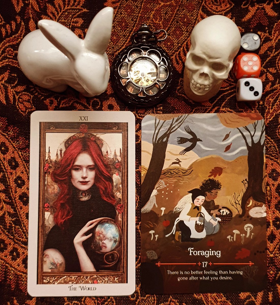 WOracles's tweet photo. At last things have come full circle & a difficult journey is at an end
Completion of a life lesson so a leveling up can happen for you
Time to expand into a higher experience
#Rabbittribe #followthewhiterabbit #oracle #cartomancer #cardslinger #highpriestess https://t.co/jQAuROIRwl
