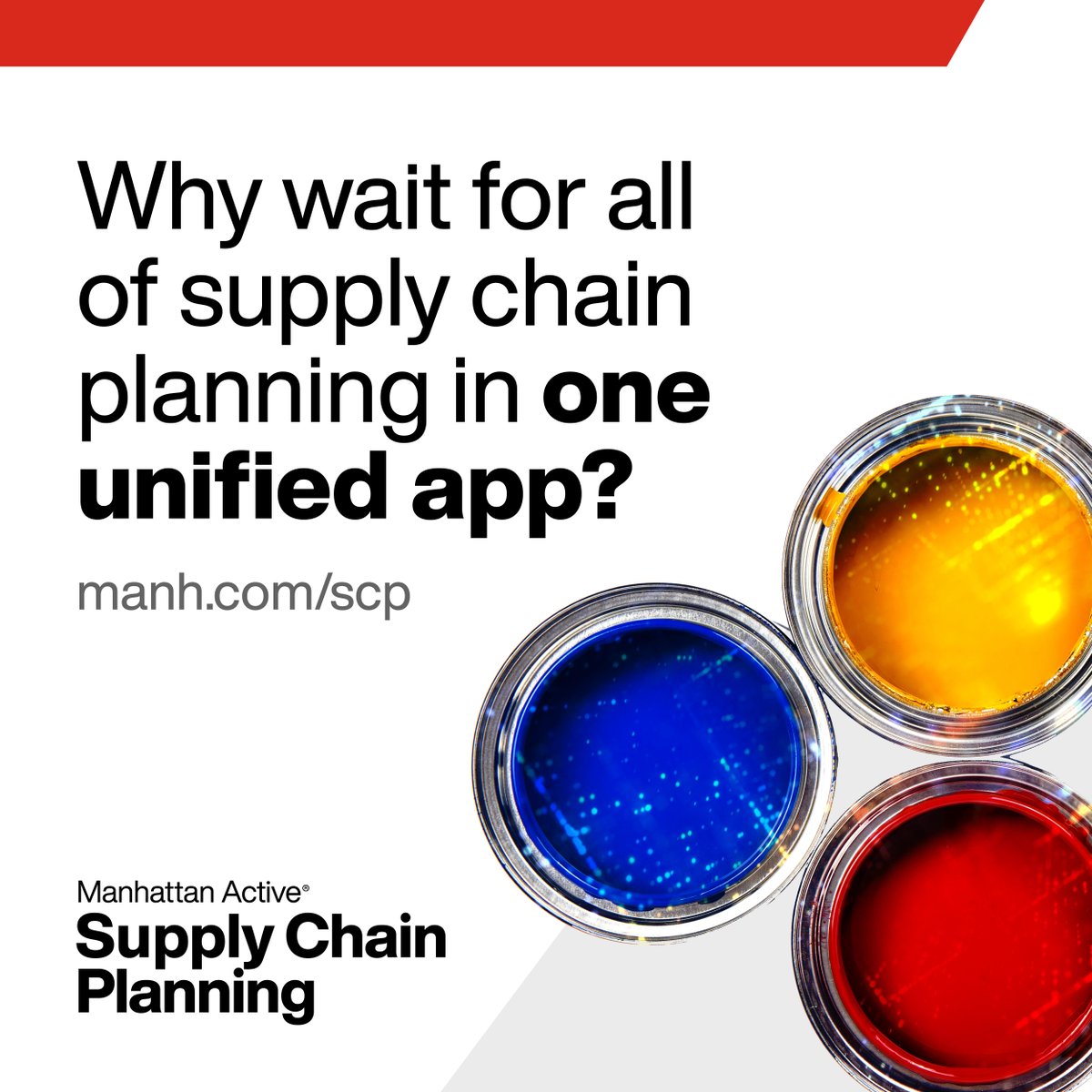 From vision to reality! <a href="/ManhAssocNews/">Manhattan Associates</a> has redefined #businessplanning with the launch of Manhattan Active® Supply Chain Planning—the only solution that unifies demand forecasting, replenishment &amp; allocation, powered by hybrid AI. No more silos! ow.ly/TEuN50THrK7