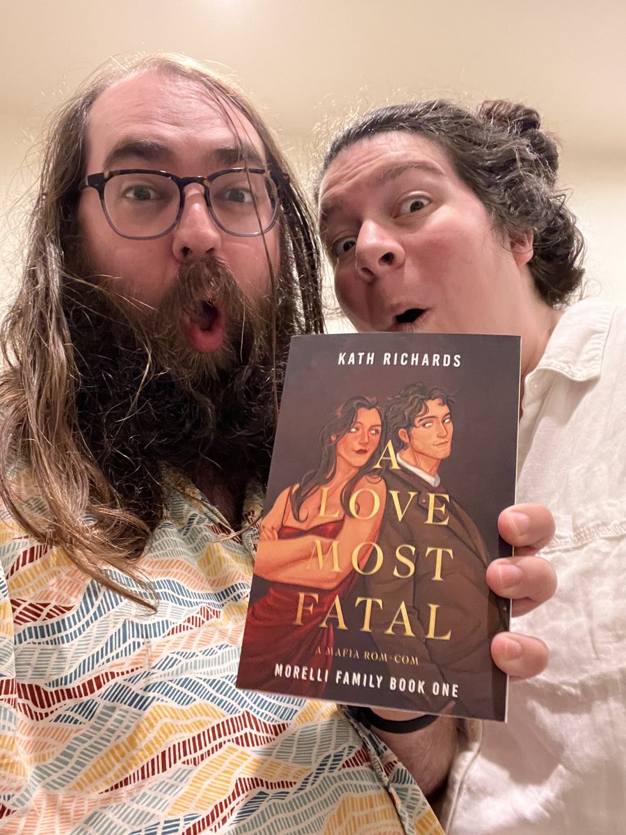 RoundDucks's tweet image. Just got our signed copy of “A Love Most Fatal” by @kath_richards_ !!!