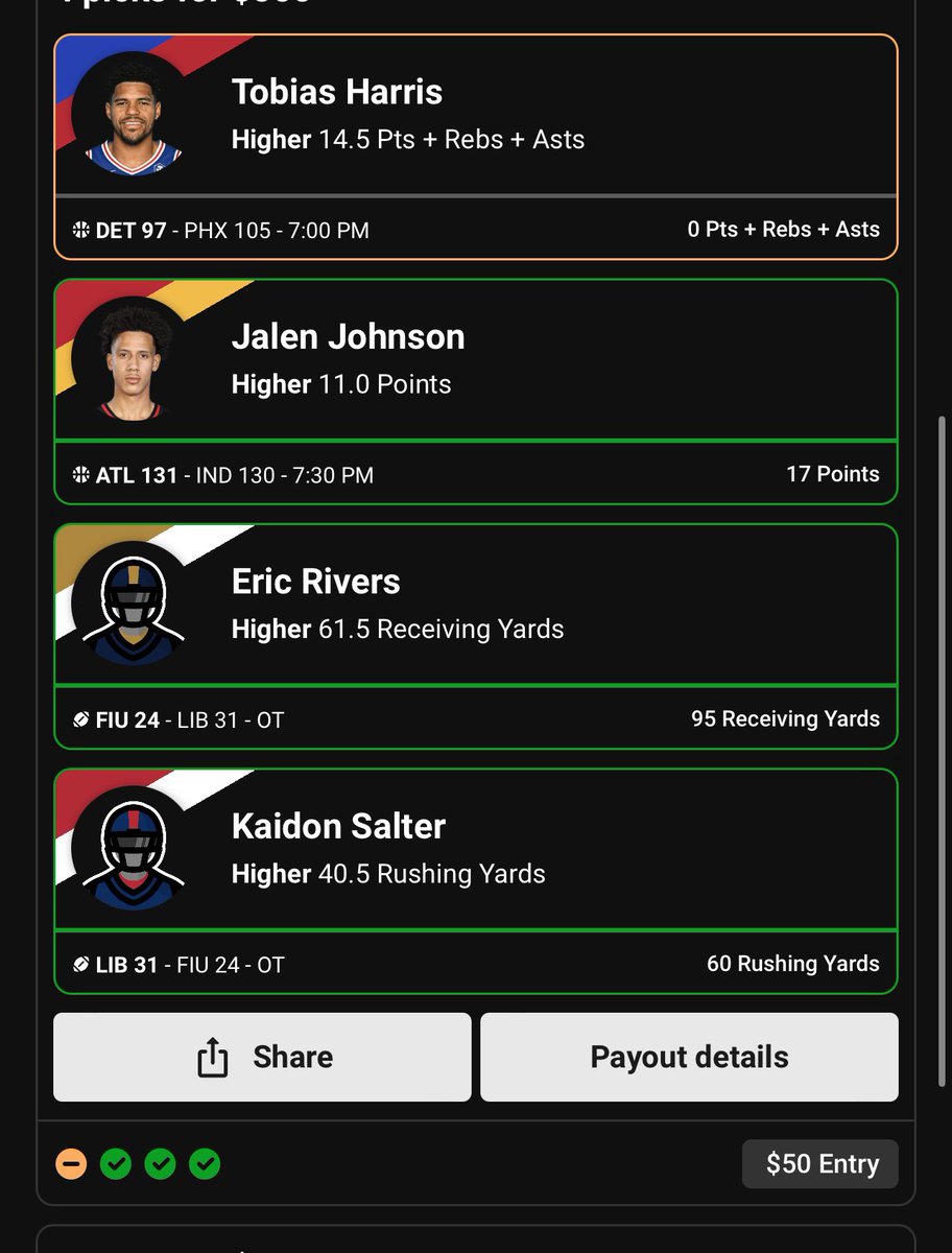 TypeShitHits's tweet photo. CASH THEM✅ SHOUTOUT TO @Matthewp07 for the NBA and NCAA PROP💰 https://t.co/wRJwXa6nKe