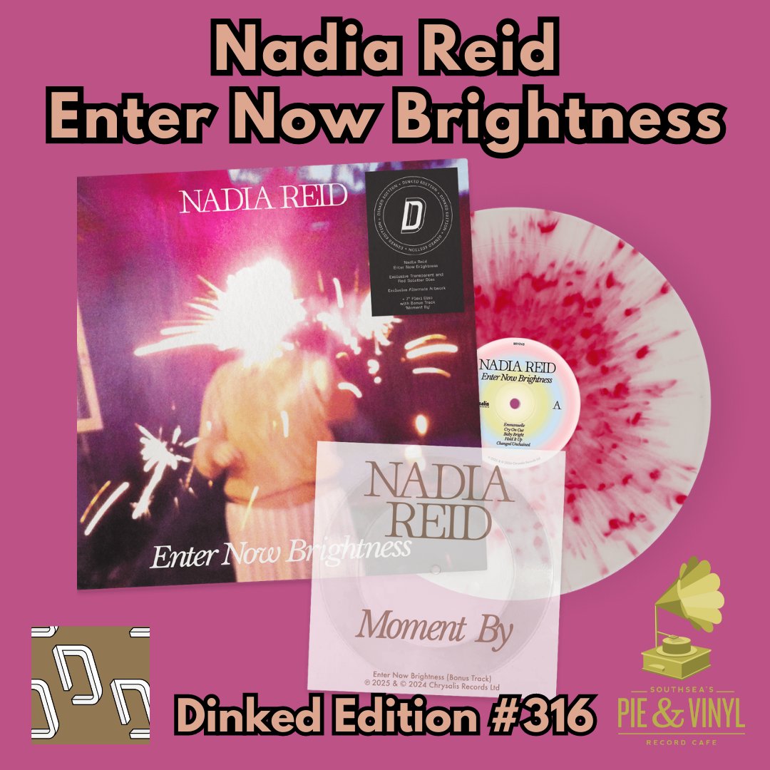 *New Dinked Edition*

Nadia Reid - Enter Now Brightness (Released 7th February 2025)

Dinked Edition #316

*EXCLUSIVE to Dinked Edition

Pre order now!

pandvrecords.co.uk/product/nadia-…

@dinked_edition #strongertogether @hellonadiareid @chrysalisrecs