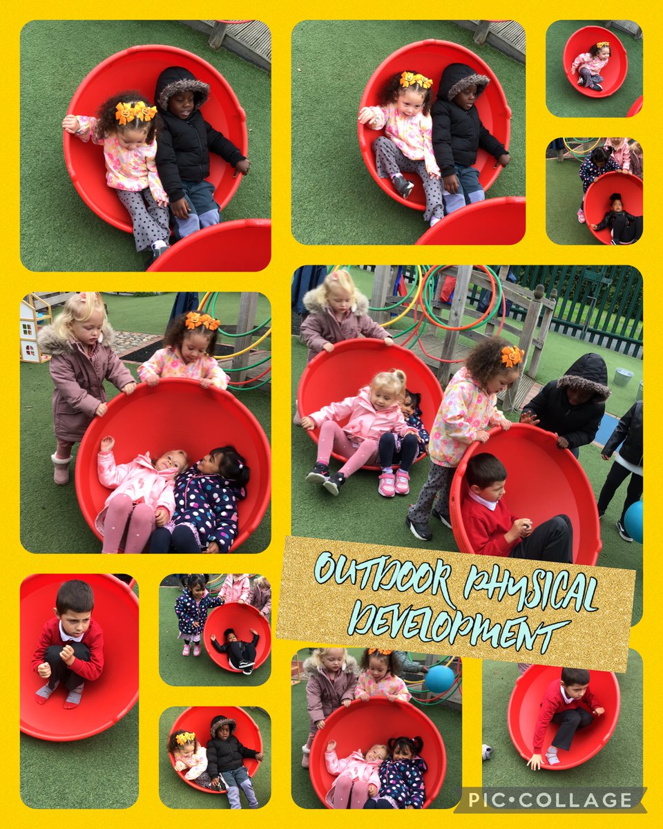 W/E 4.10.24: Here is a selection of the #Nursery children learning different skills through general provision, both inside and outside. Our resources are growing all the time and the children love accessing them.