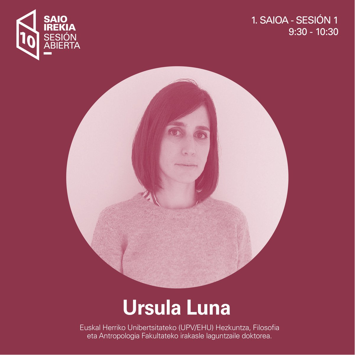 La primera conversación de la décima edición de Sesion Abierta será "Mediación Cultural y Educación Patrimonial" donde <a href="/Urluvel/">Ursula Luna</a> , profesora de la UPV, y Mireia Mayolas, responsable del área de educación y actividades del <a href="/MuseuMaritim/">Museu Marítim</a> ,  abordarán los siguientes temas.