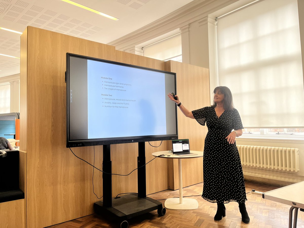 I was pleased to speak at a menopause wellbeing seminar yesterday lunchtime, organised by the council’s women’s equality network and brilliantly hosted by <a href="/McrStress/">Manchester Stress Institute</a> and <a href="/JJNutrition/">Jeannette Jackson</a>. Making Manchester a menopause-friendly city is a key priority for me as Deputy Exec for Health