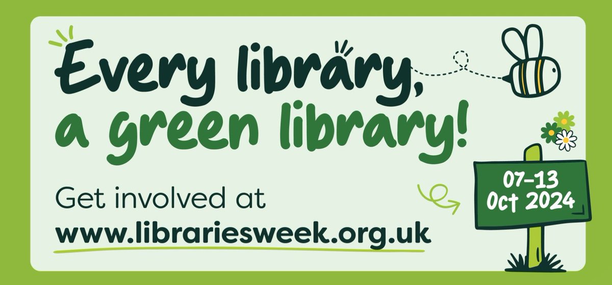 The #GreenLibrariesWeek celebrations are still going, and today our seed swap is in Scarborough!

Visit Pat's Place from 11:30am-1:30pm to chat with us, swap some seeds, and find out more about how every library can become a green library.