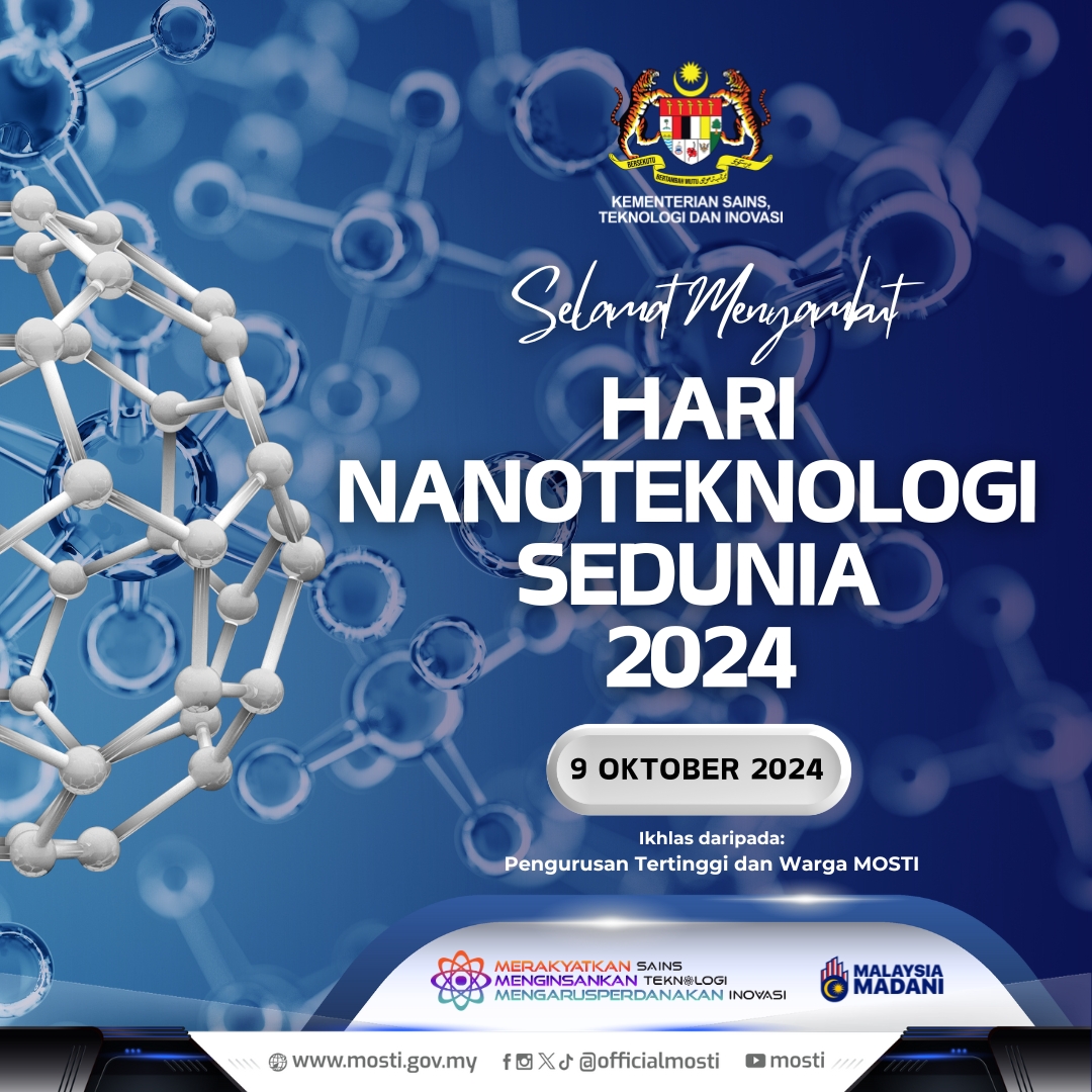 officialmosti's tweet photo. Selamat Menyambut Hari Nanoteknologi Sedunia!

Nanoteknologi memberikan banyak penggunaan dan manfaat kepada manusia melalui perubatan, komunikasi, pembuatan dan semua aspek kehidupan masyarakat moden.

.
#mosti #stie #HariNanoteknologi https://t.co/beoGzzSYQU
