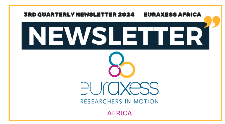 EURAXESSAfrica's tweet photo. 🚀🇪🇺⚡️Welcome to the third edition of the @EURAXESSAfrica Quarterly Newsletter for 2024 ❗️
🔗https://t.co/K0Hw3FA9cV
The PDF version 📑👇🏽👇🏽
https://t.co/E9FI9DqFxp
#EUAfrica #EUMed #HorizonEU #Euraxess https://t.co/wPRfwO0HHd