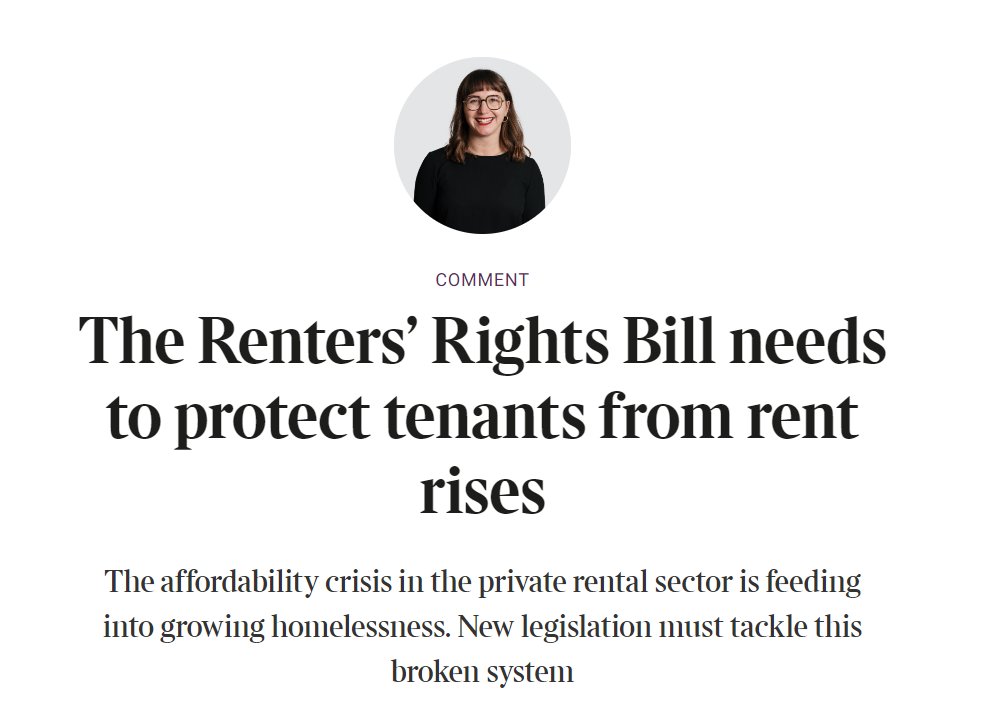 Today, the Renters' Rights Bill returns to parliament.

The bill will ends section 21 evictions but does nothing to stop our rents being hiked to unaffordable levels.

Important article on the need to cap rent increases!

🔗 thetimes.com/life-style/pro…