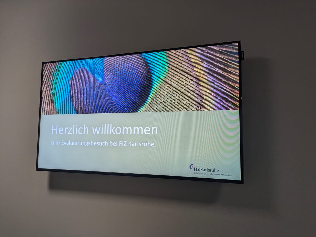 Go! Alle sieben Jahre werden #Leibniz-Einrichtungen durch externe Sachverständige evaluiert. Heute und morgen stellen wir die Arbeitsergebnisse und die Pläne für die nächsten Jahre vor. Dann heißt es warten: das Ergebnis wird erst im Sommer 2025 vorliegen. Stay tuned! #teamFIZ