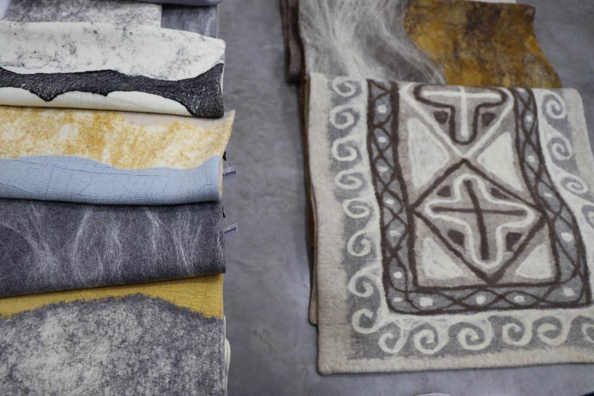 BCAmagazine's tweet image. Wool enterprise expanding the production; for more info kindly visit facebook.com/businesscentra… #Kyrgyzstan #woolprocessing #felt
